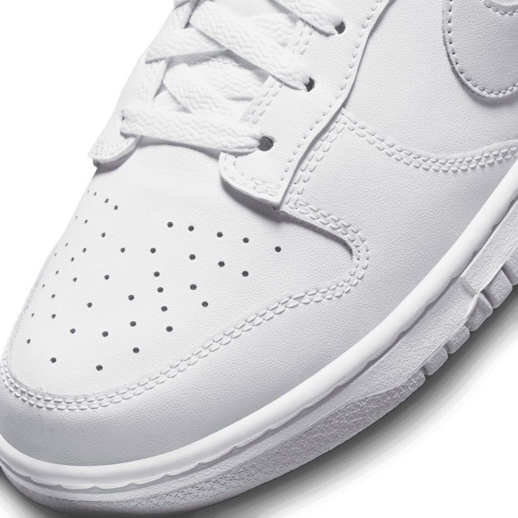 Nike Dunk Low White Pure Platinum Angle 5