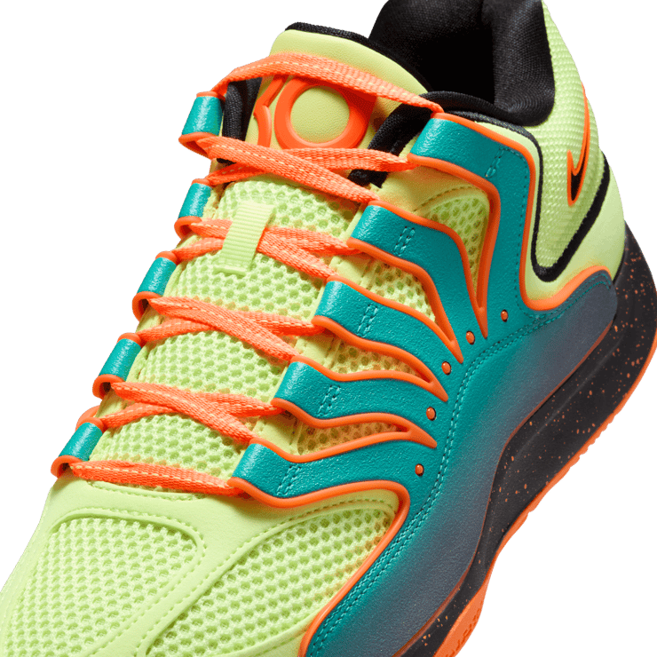 Nike KD 18 Clear Jade Liquid Lime Angle 4