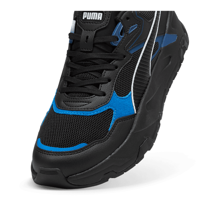 PUMA BMW M Motorsport Trinity Sneakers in Black/Pro Blue/Pop Red Angle 2