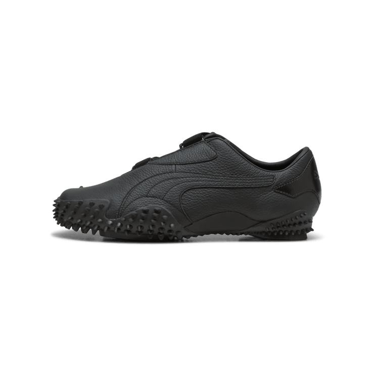 PUMA Mostro Leather Sneakers in Black Angle 0
