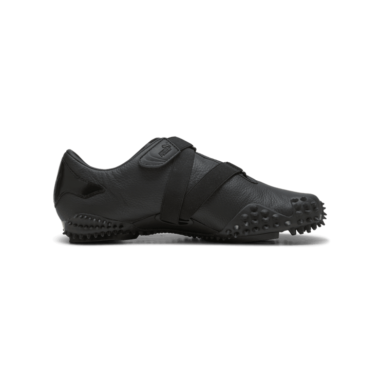 PUMA Mostro Leather Sneakers in Black Angle 2