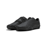 PUMA Mostro Leather Sneakers in Black Angle 5