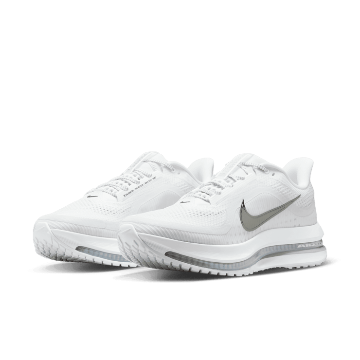 Nike Pegasus Premium White Metallic Angle 2