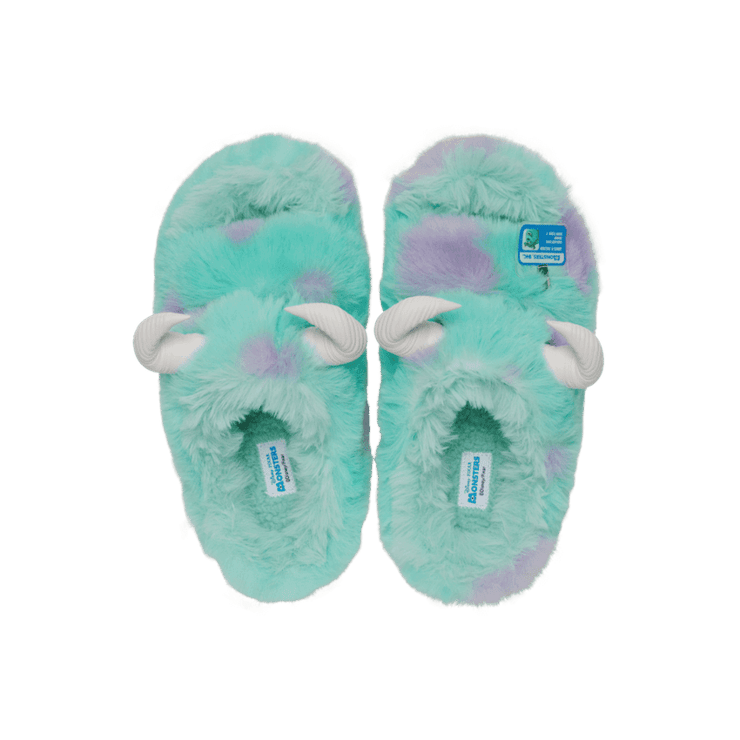 Crocs Cozzzy Sandals Monsters Inc. Sulley   Angle 1