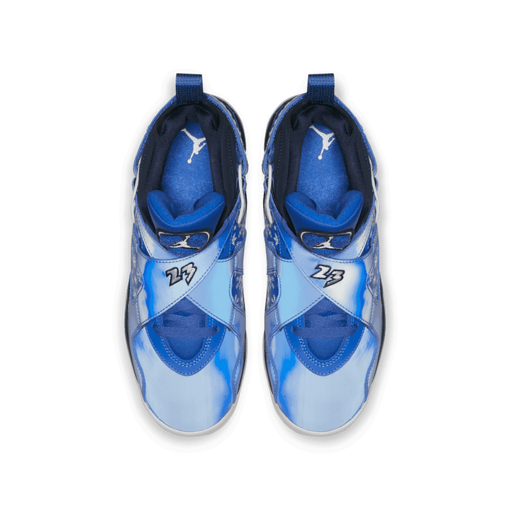 Jordan 8 Retro Snow Blizzard (GS) Angle 1