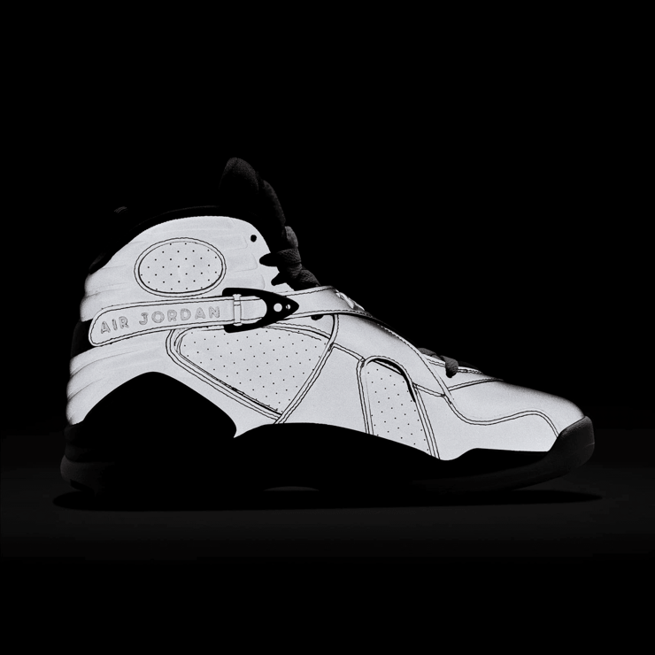 Jordan 8 Retro Reflections of a Champion Angle 6