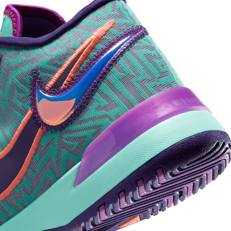 Nike LeBron NXXT Genisus Hyper Turquoise Angle 5