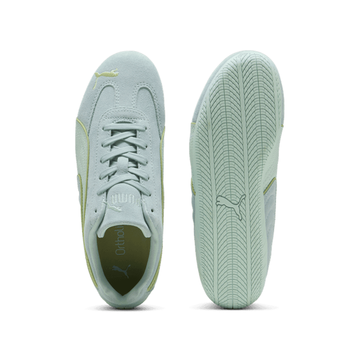 PUMA Speedcat Piping Sneakers in Green Angle 0