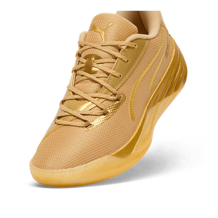 Puma All-Pro Nitro Tyrese Haliburton Gold Rush Angle 2