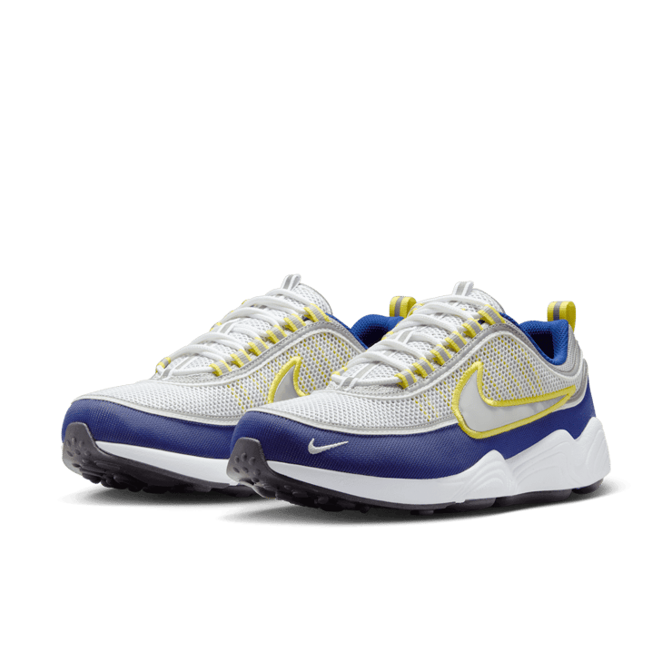 Nike Air Zoom Spiridon OG Deep Royal Blue Yellow Strike Angle 2