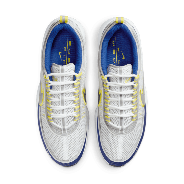 Nike Air Zoom Spiridon OG Deep Royal Blue Yellow Strike Angle 5