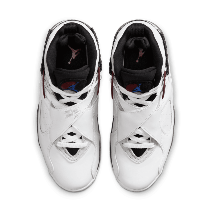 Jordan 8 Retro White Burgundy (W) Angle 1