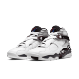 Jordan 8 Retro White Burgundy (W) Angle 2