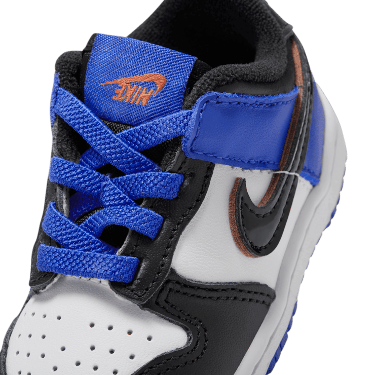 Nike Dunk Low SE White Racer Blue (TD) Angle 4