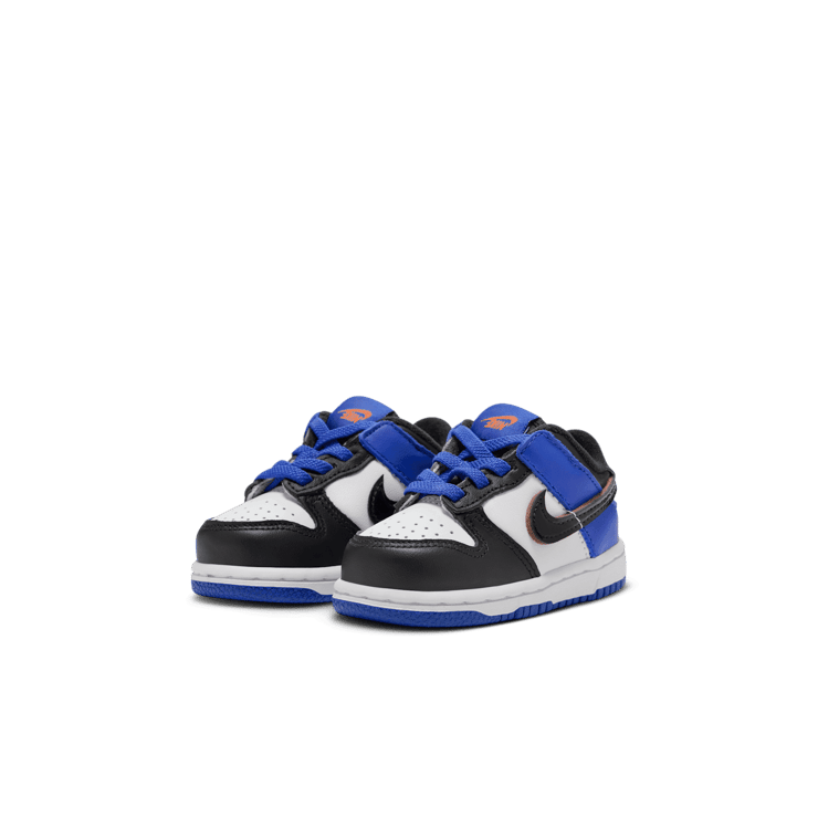 Nike Dunk Low SE White Racer Blue (TD) Angle 2