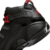 Jordan 6 Rings in Black | 323432-026 (PS) Angle 5