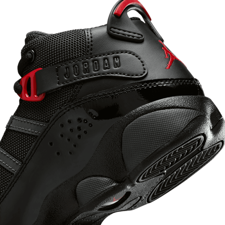 Jordan 6 Rings in Black | 323432-026 (PS) Angle 5