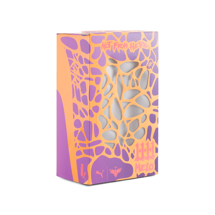 PUMA x LAMELO BALL MB.04 Creativity Pack Basketball in Purple (GS) Angle 5