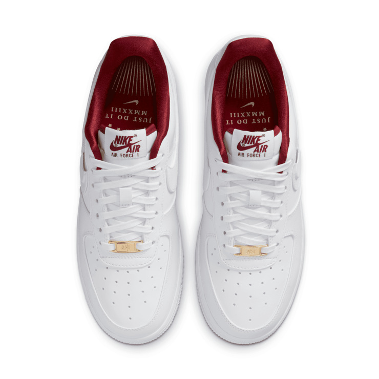 Nike Air Force 1 Low SE Swoosh Pocket White Team Red (W) Angle 2