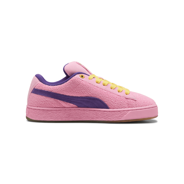 PUMA x TMNT Suede XL 2 Sneakers in Pink Angle 2