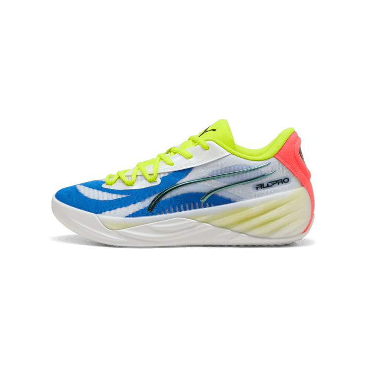 PUMA All-Pro NITROâ¢ Basketball in White Angle 0