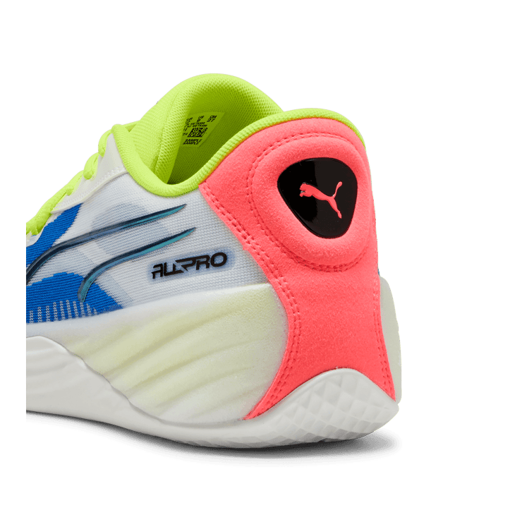 PUMA All-Pro NITRO⢠Basketball in White Angle 4
