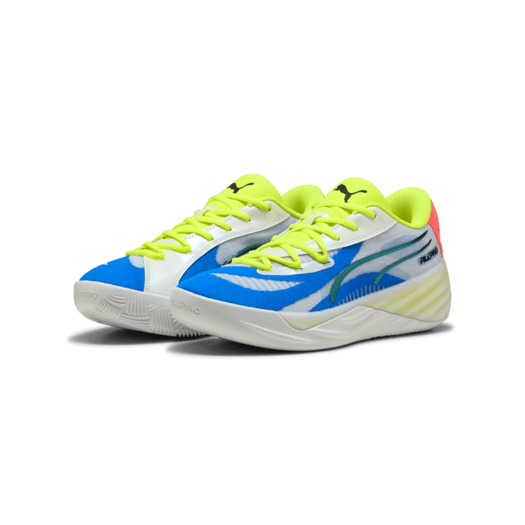 PUMA All-Pro NITROâ¢ Basketball in White Angle 5
