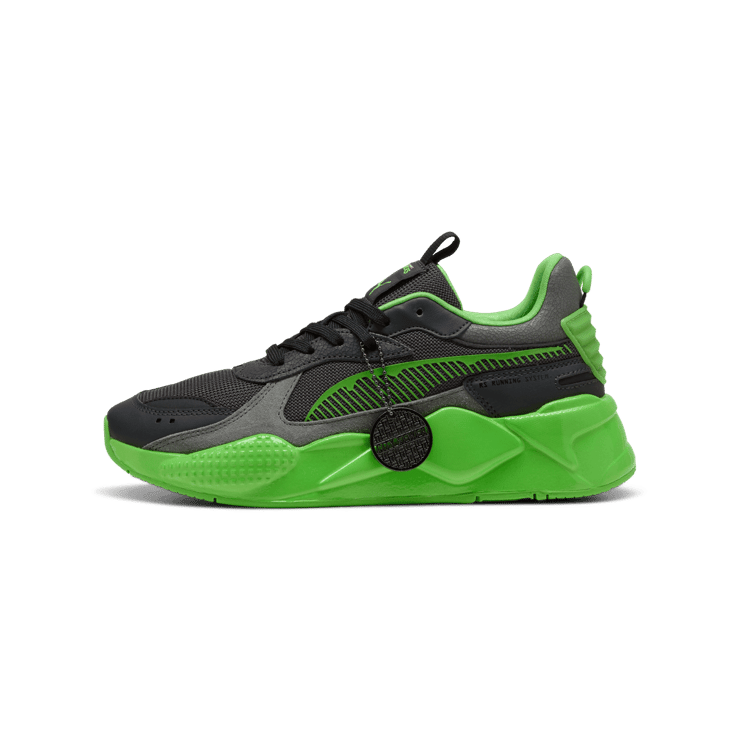 PUMA x TMNT RS-X Sneakers in Black Angle 0
