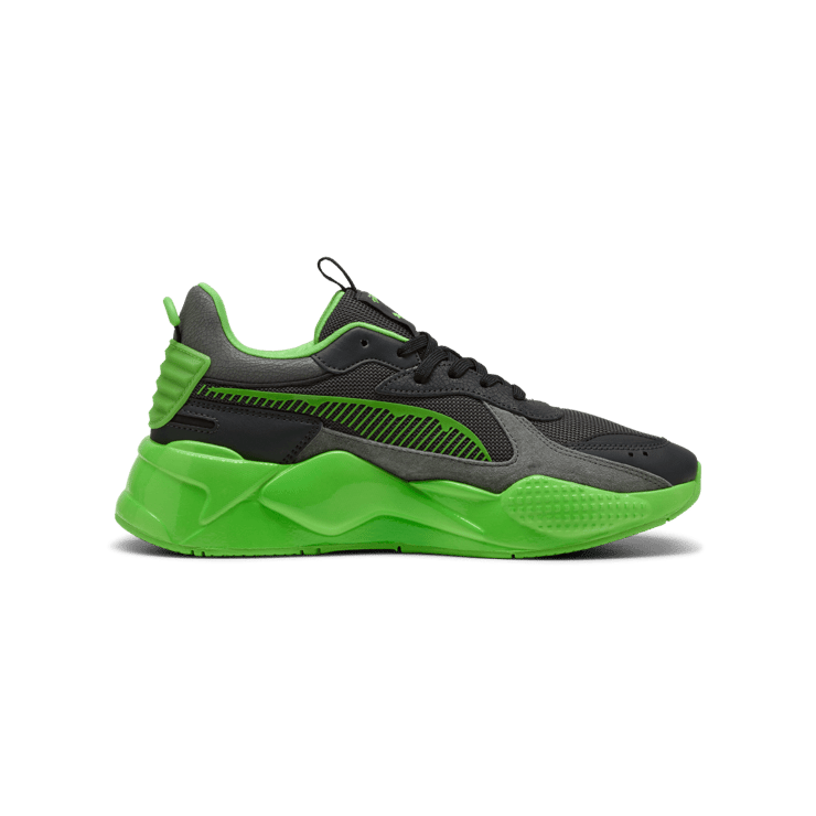 PUMA x TMNT RS-X Sneakers in Black Angle 2