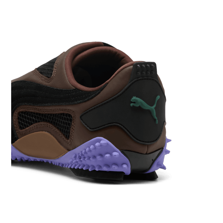 PUMA Ur Mostro Communication Sneakers in Brown Angle 4