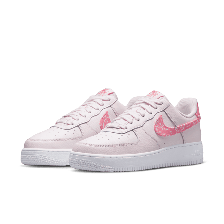 Nike Air Force 1 Low Paisley Pearl Pink (W) Angle 3