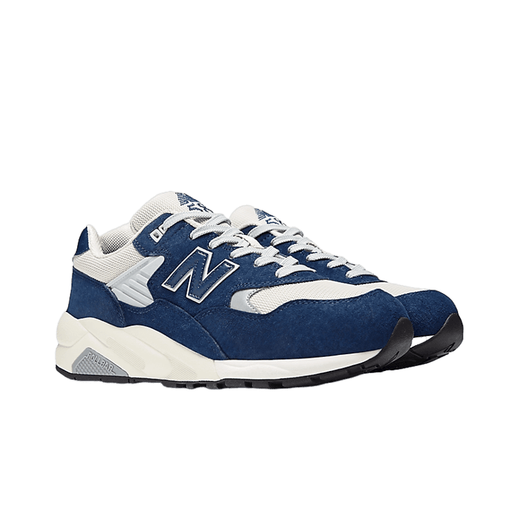 New Balance 580v2 Navy Angle 2