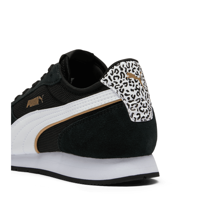 PUMA ST Miler Leo Sneakers in Black Angle 4