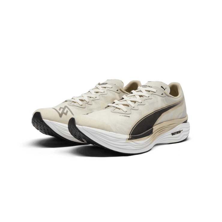 PUMA x REPRESENT 247 Deviate NITRO⢠Elite 3 in Beige Angle 5