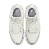Air Jordan 3 Retro Sail Metallic Silver (W) Angle 1