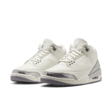 The Women's Air Jordan 3 Sail Metallic Silver Releases April