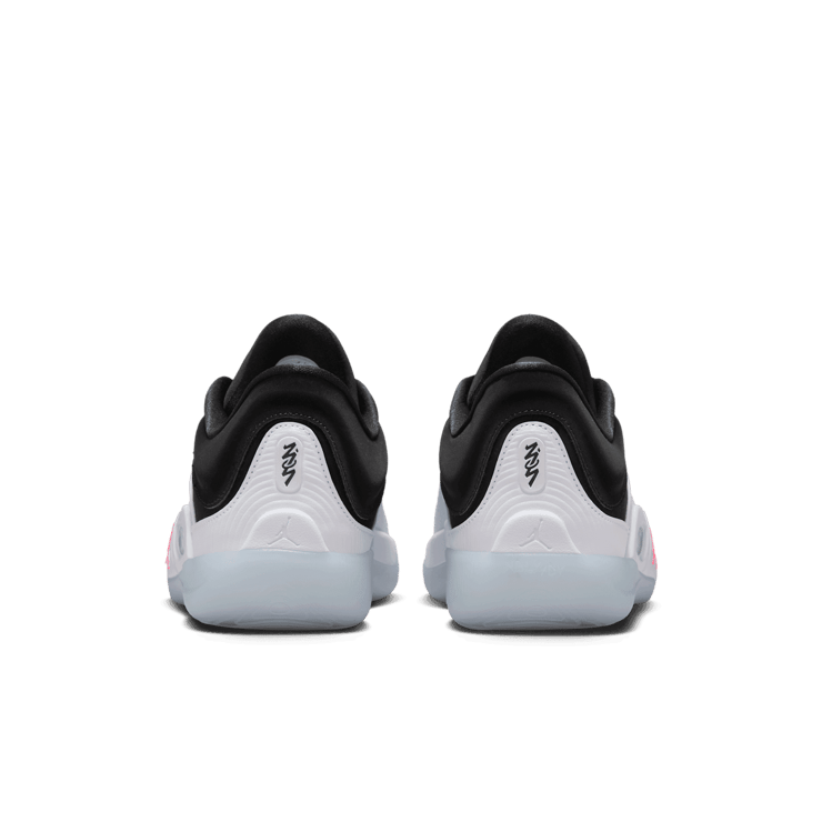 Jordan Zion 4 Black White Crimson Angle 3