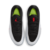Jordan Zion 4 Black White Crimson Angle 1