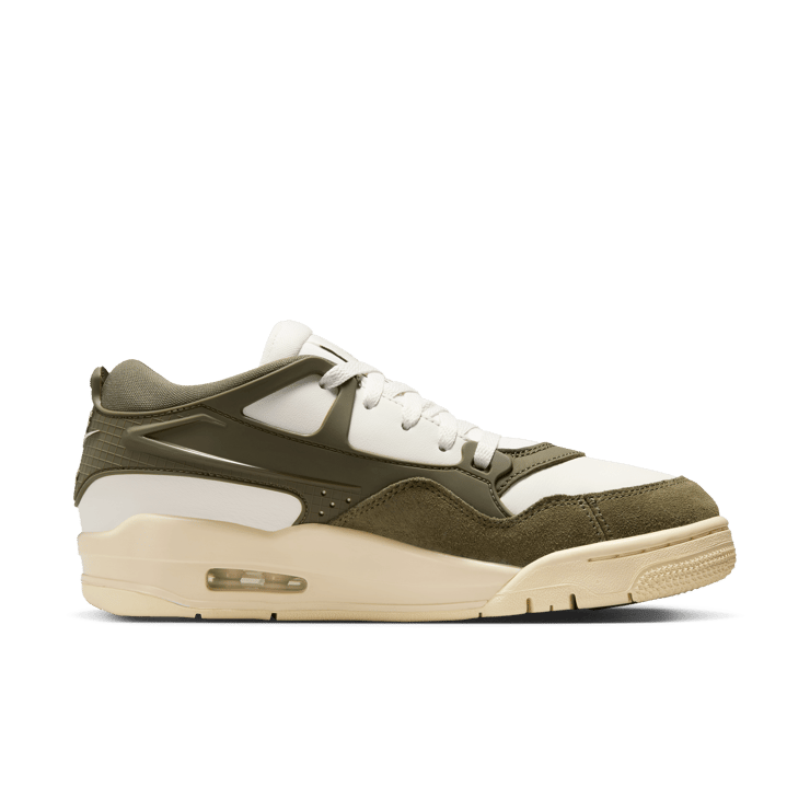Air Jordan 4 RM Sail Medium Olive (W) Angle 3