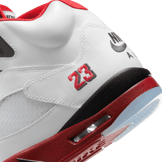 Air Jordan 5 Retro Fire Red Black Tongue Angle 10