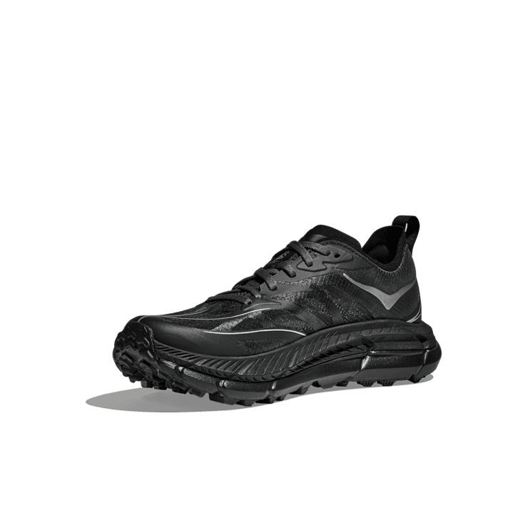 Hoka One One Mafate Speed 4 Lite Black Outer Orbit Angle 1