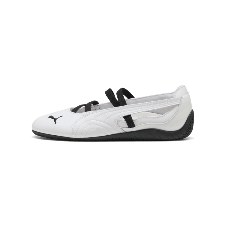 PUMA Speedcat Ballet Leather in White Angle 0
