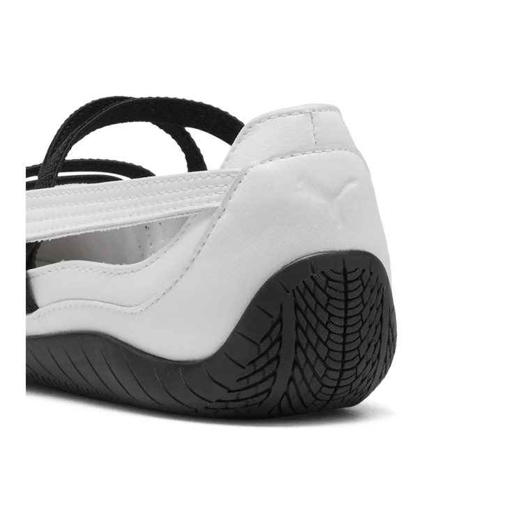 PUMA Speedcat Ballet Leather in White Angle 4
