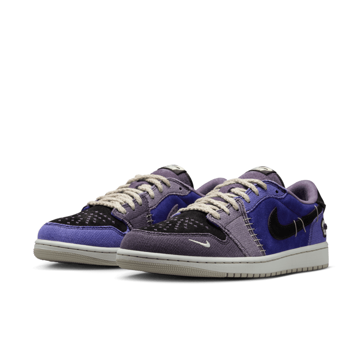 Air Jordan 1 Retro Low OG Zion Williamson Voodoo Regency Purple Angle 13