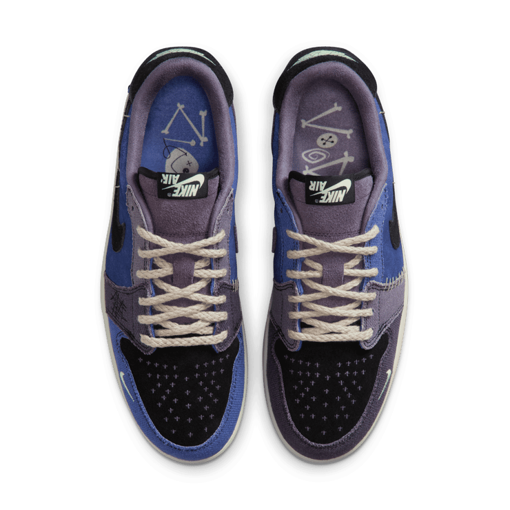 Air Jordan 1 Retro Low OG Zion Williamson Voodoo Regency Purple Angle 30