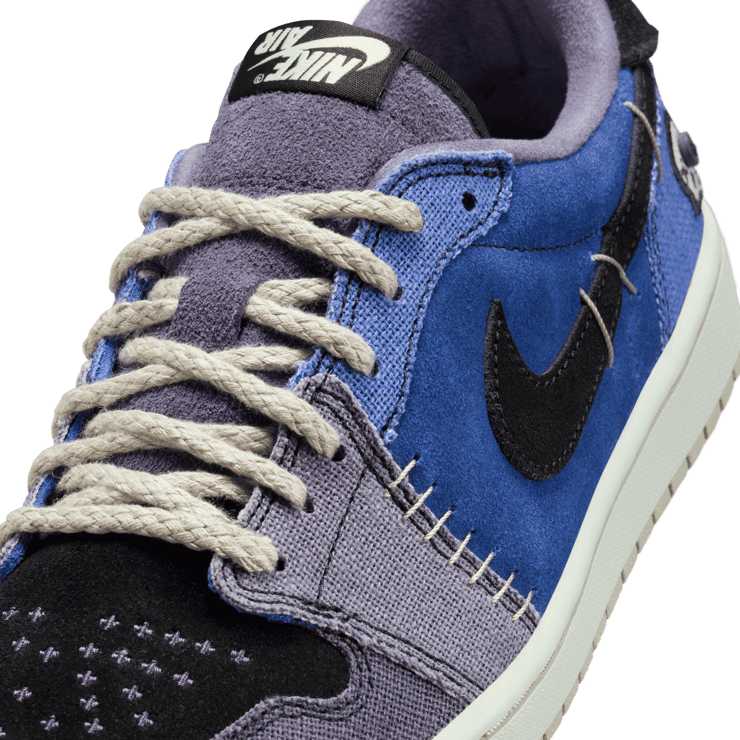 Air Jordan 1 Retro Low OG Zion Williamson Voodoo Regency Purple Angle 36