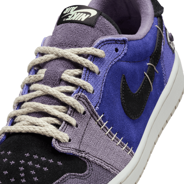 Air Jordan 1 Retro Low OG Zion Williamson Voodoo Regency Purple Angle 24