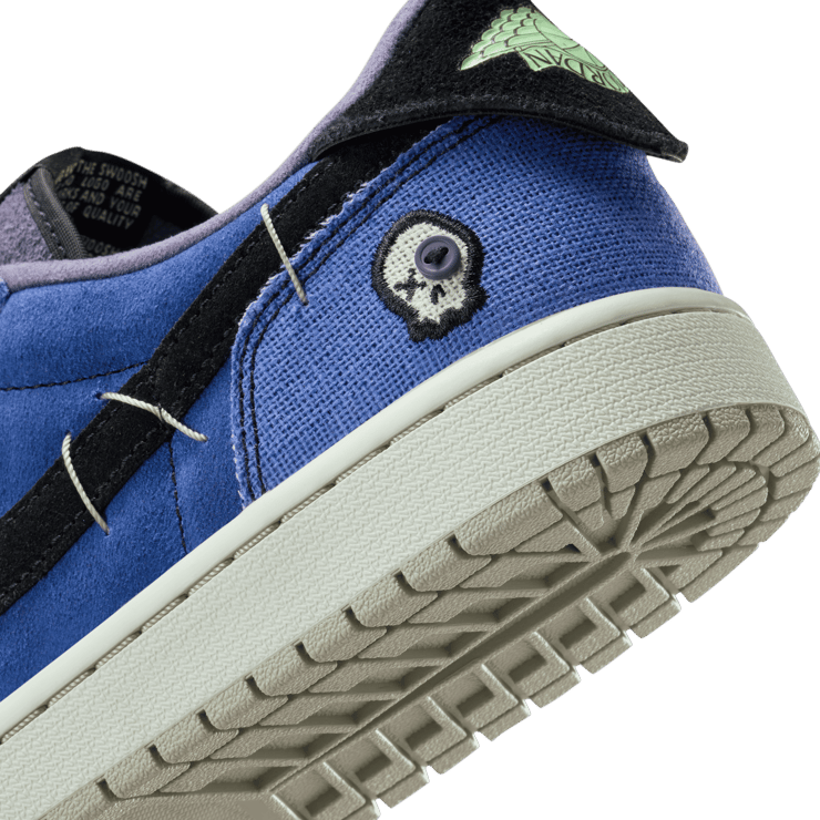 Air Jordan 1 Retro Low OG Zion Williamson Voodoo Regency Purple Angle 33