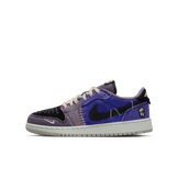 Air Jordan 1 Retro Low OG Zion Williamson Voodoo Regency Purple (GS) Angle 4