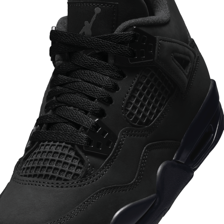 Air Jordan 4 Retro Black Cat (GS) Angle 7